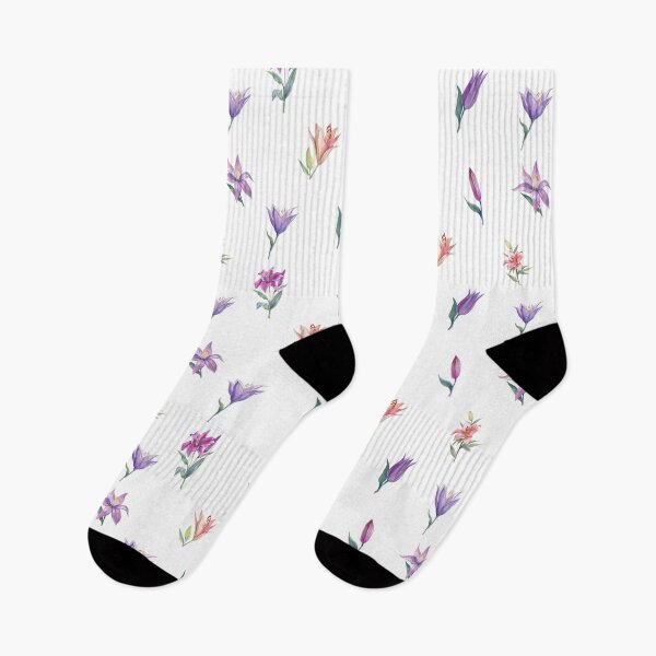 Item preview, Watercolor Mixed Color Iris Flowers designed and sold by silviaol.