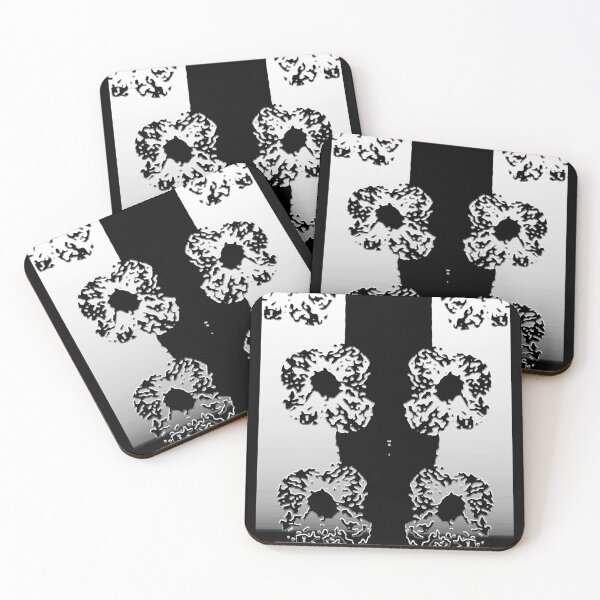 Item preview, Flowers and Stripes in Black and White designed and sold by fatenanwar.