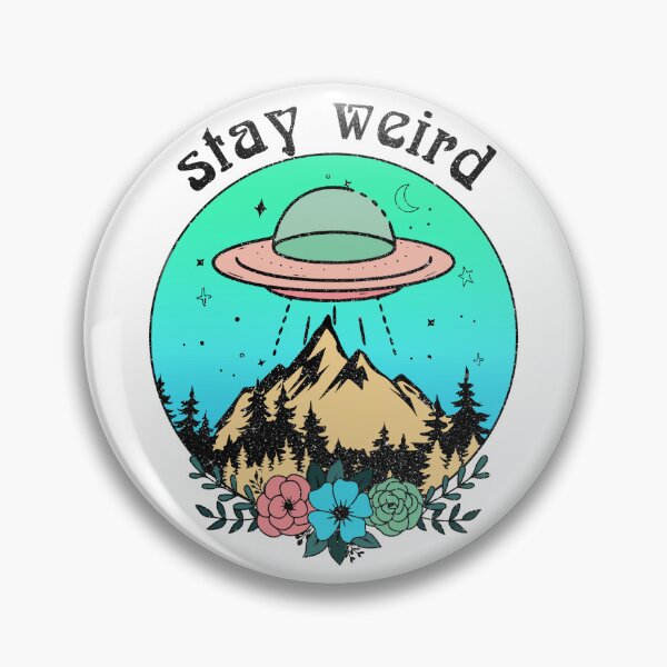 Item preview, Stay Weird Alien UFO Design designed and sold by ThisIsMugLife.