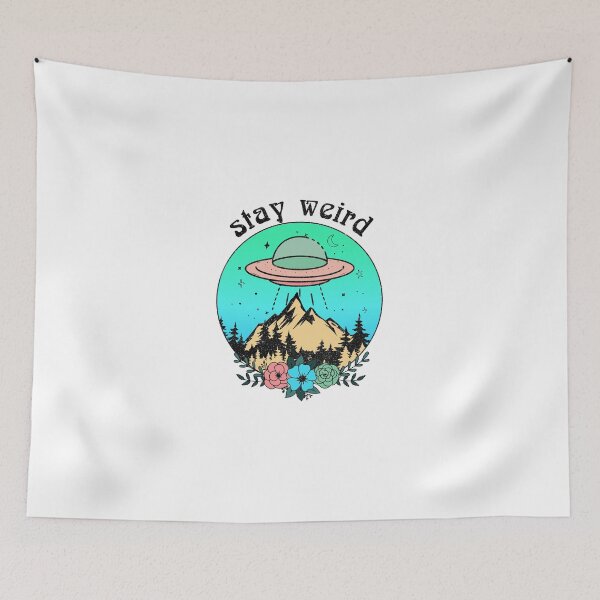 Item preview, Stay Weird Alien UFO Design designed and sold by ThisIsMugLife.