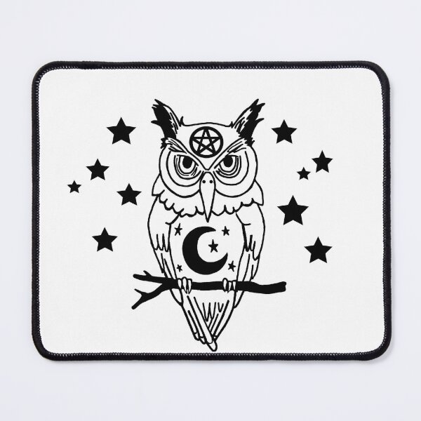 Item preview, Pagan Owl with Stars designed and sold by imphavok.