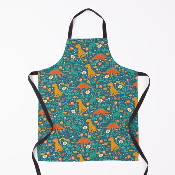 Item preview, Folk Floral Dinosaurs - Primary designed and sold by latheandquill.