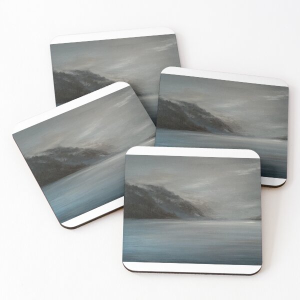 Item preview, Geiranger Fjord Acrylic Painting designed and sold by hmdturner.