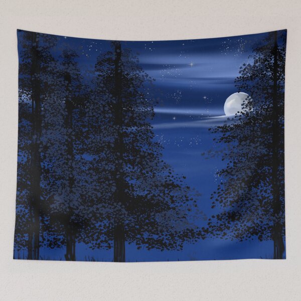 Item preview, The forest at midnight designed and sold by Vanessa Hogle.