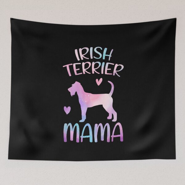 Item preview, Irish terrier Dog Mama Mom Watercolor, Irish terrier dog Mama mother, Irish terrier Owner Mom Chritmas Birthday Gift designed and sold by xlnv.
