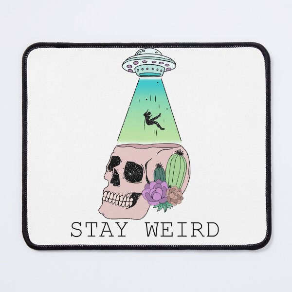 Item preview, Alien UFO Abduction Skull Design designed and sold by ThisIsMugLife.