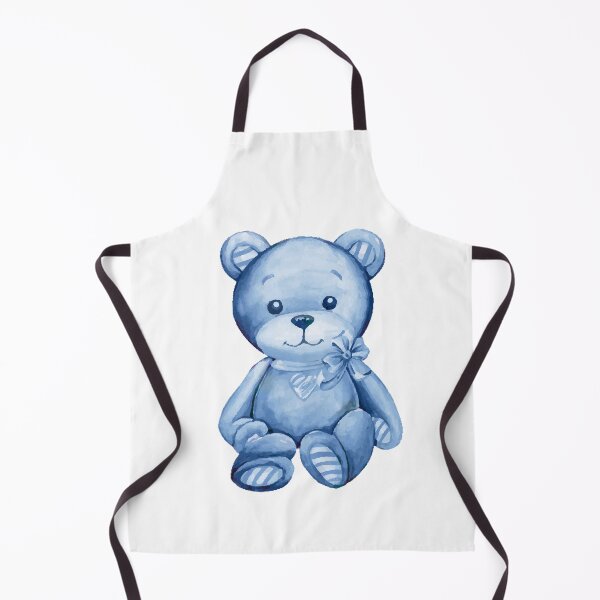 Item preview, Nursery Teddy Bear in Blue designed and sold by KVDcreations.