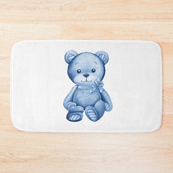 Item preview, Nursery Teddy Bear in Blue designed and sold by KVDcreations.