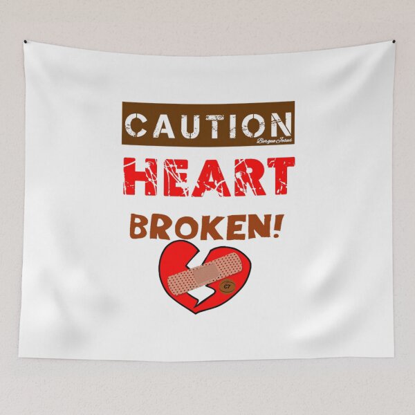 Item preview, CAUTION heart Broken! designed and sold by CSJ7.