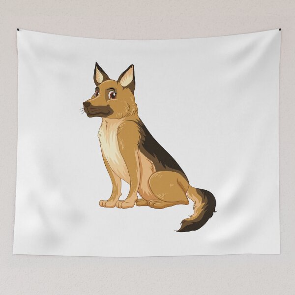 Item preview, German Shepherd doge designed and sold by Yonik ★★★★★.