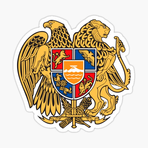 Armenia Coat of Arms Sticker