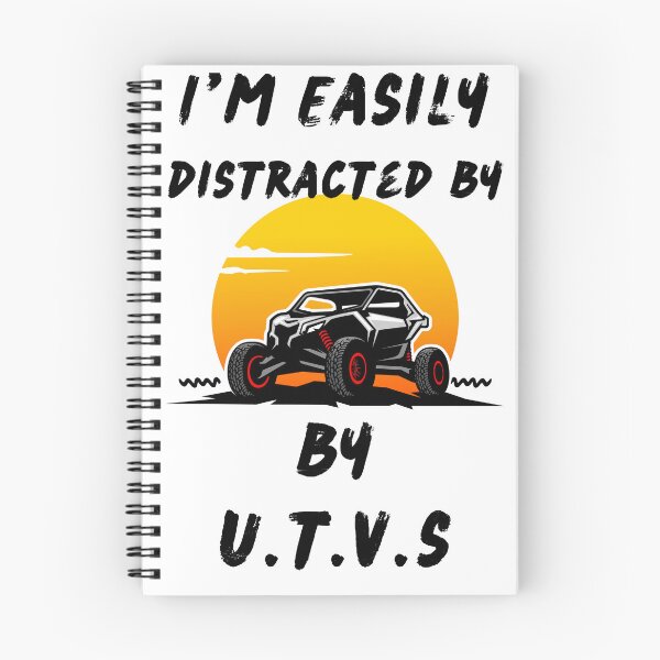 Item preview, Easily Distracted by UTVs sm emblem designed and sold by T-Hand141Homestead.