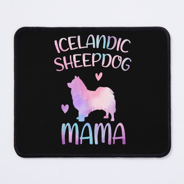 Item preview, Icelandic sheepdog Dog Mama Mom Watercolor, Icelandic sheepdog dog Mama mother, Icelandic sheepdog Owner Mom Chritmas Birthday Gift designed and sold by xlnv.