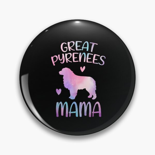 Item preview, Great pyrenees Dog Mama Mom Watercolor, Great pyrenees dog Mama mother, Great pyrenees Owner Mom Chritmas Birthday Gift designed and sold by xlnv.