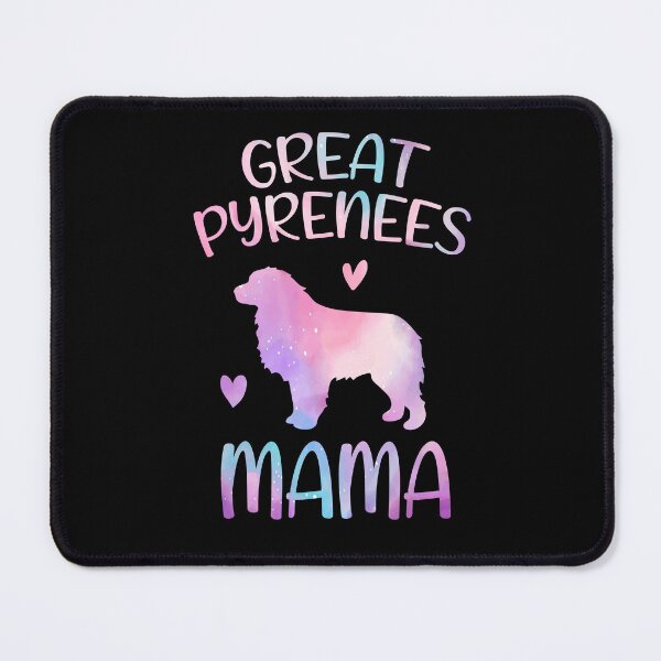 Item preview, Great pyrenees Dog Mama Mom Watercolor, Great pyrenees dog Mama mother, Great pyrenees Owner Mom Chritmas Birthday Gift designed and sold by xlnv.