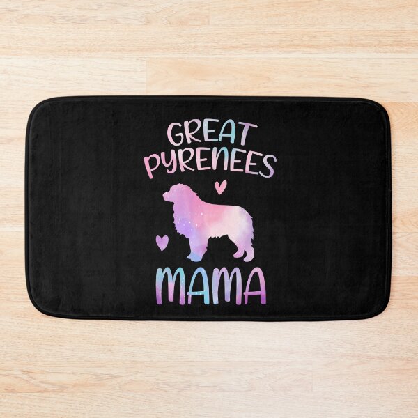 Item preview, Great pyrenees Dog Mama Mom Watercolor, Great pyrenees dog Mama mother, Great pyrenees Owner Mom Chritmas Birthday Gift designed and sold by xlnv.
