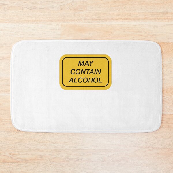 Item preview, May Contain Alcohol Sign designed and sold by Yonik ★★★★★.