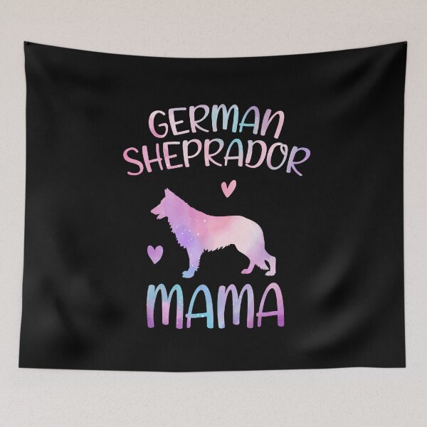 Item preview, German sheprador Dog Mama Mom Watercolor, German sheprador dog Mama mother, German sheprador Owner Mom Chritmas Birthday Gift designed and sold by xlnv.