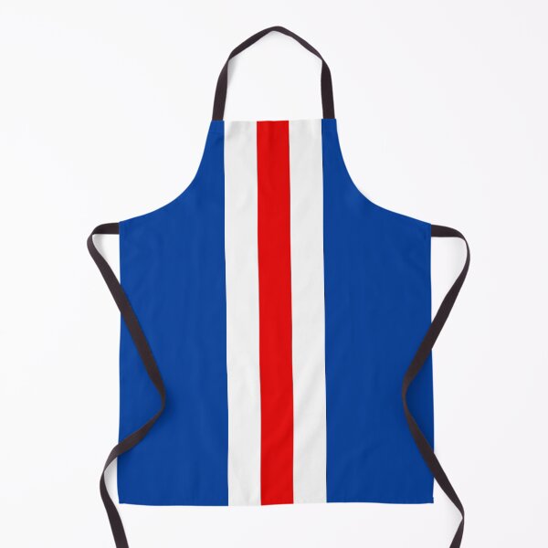 Item preview, Retro Rangers Vertical Bar Stripes Blue, White, Red designed and sold by Sporting Colour.