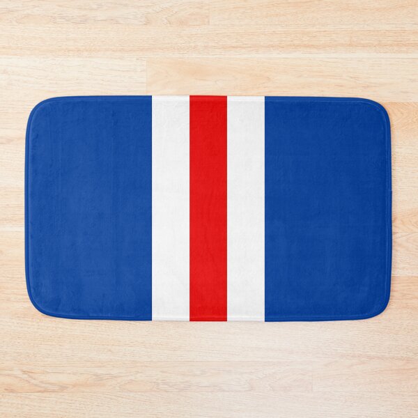 Item preview, Retro Rangers Vertical Bar Stripes Blue, White, Red designed and sold by Sporting Colour.