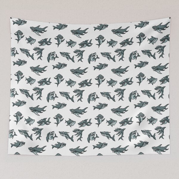 Item preview, Shark designed and sold by ANNIESKETCHBOOK.