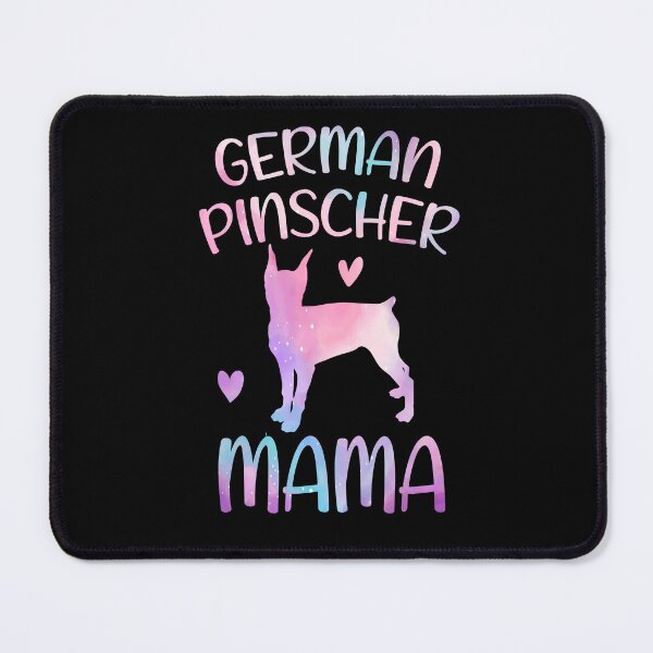 Item preview, German pinscher Dog Mama Mom Watercolor, German pinscher dog Mama mother, German pinscher Owner Mom Chritmas Birthday Gift designed and sold by xlnv.