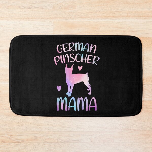 Item preview, German pinscher Dog Mama Mom Watercolor, German pinscher dog Mama mother, German pinscher Owner Mom Chritmas Birthday Gift designed and sold by xlnv.