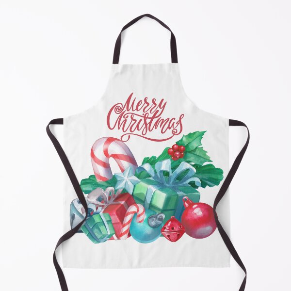 Item preview, Watercolor Christmas Presents, Vintage Ornaments and Berries designed and sold by silviaol.
