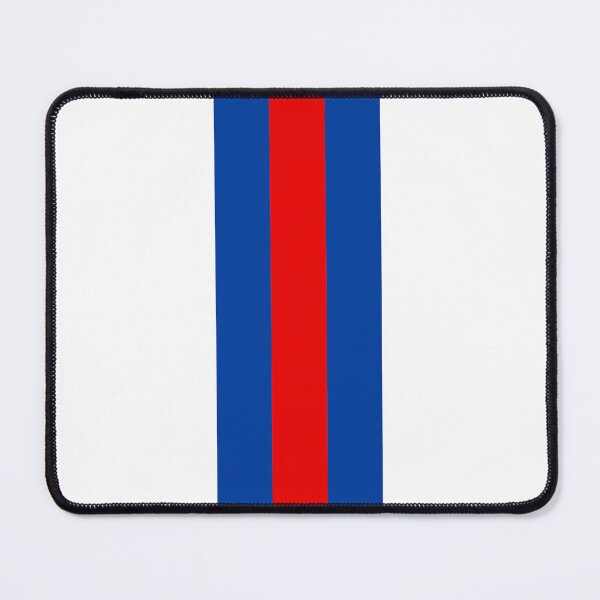 Item preview, Retro Rangers Vertical Bar Stripes White, Blue, Red designed and sold by Sporting Colour.