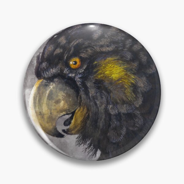 Item preview, Australian Banksian Black Cockatoo, Calyptorhynchus Banksii, Red Tailed Black Cockatoo, Australian Large Bird designed and sold by Paintcorner.