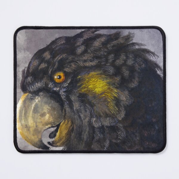 Item preview, Australian Banksian Black Cockatoo, Calyptorhynchus Banksii, Red Tailed Black Cockatoo, Australian Large Bird designed and sold by Paintcorner.