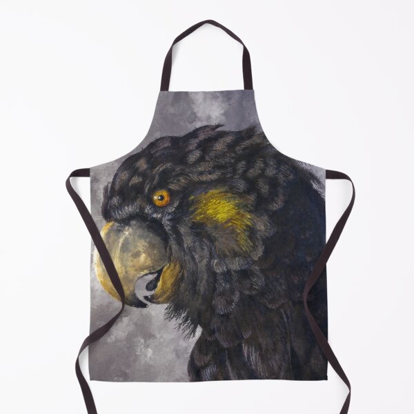 Item preview, Australian Banksian Black Cockatoo, Calyptorhynchus Banksii, Red Tailed Black Cockatoo, Australian Large Bird designed and sold by Paintcorner.