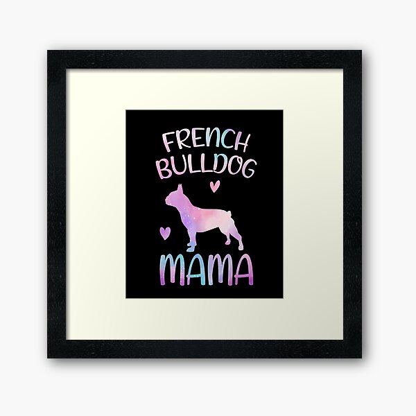 Item preview, French bulldog Dog Mama Mom Watercolor, French bulldog dog Mama mother, French bulldog Owner Mom Chritmas Birthday Gift designed and sold by xlnv.