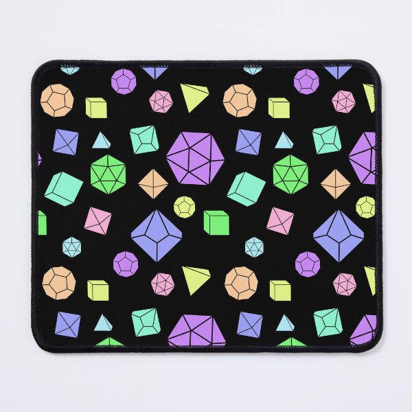 Item preview, Pastel Dice - Dark Mode designed and sold by ShortcakeSketch.