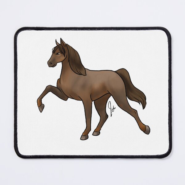 Item preview, Tennessee Walking Horse Dark Chestnut designed and sold by Jennifer Stolzer.