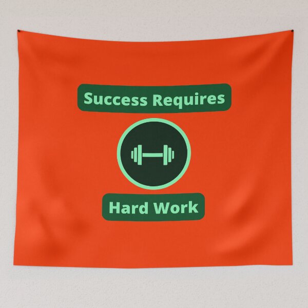 Item preview, Success Requires Hard Work designed and sold by LifeLongTees ..