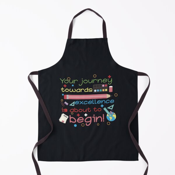 Item preview, "Your journey towards excellence is about to begin, Funny First Day of School" designed and sold by adarth.