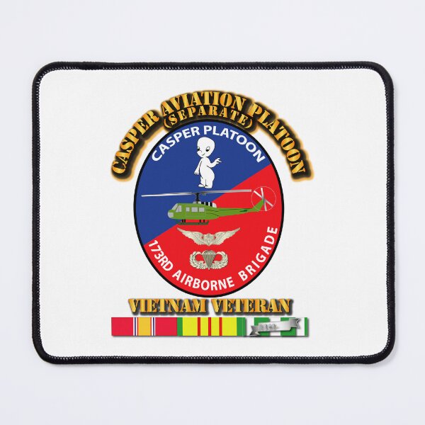 Item preview, Army - Casper Aviation Platoon - Vietnam Veteran - w Txt designed and sold by Military Insignia Products.