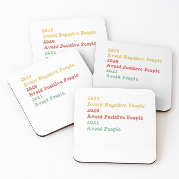Item preview, 2019 Avoid Negative People 2020 Avoid Positive People 2021 Avoid People designed and sold by Yonik ★★★★★.