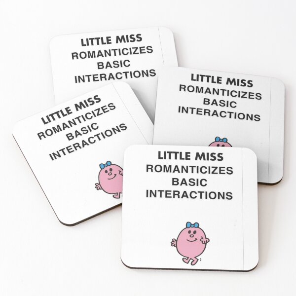 Item preview, little miss romanticizes basic interactions designed and sold by Ugly Bugs.