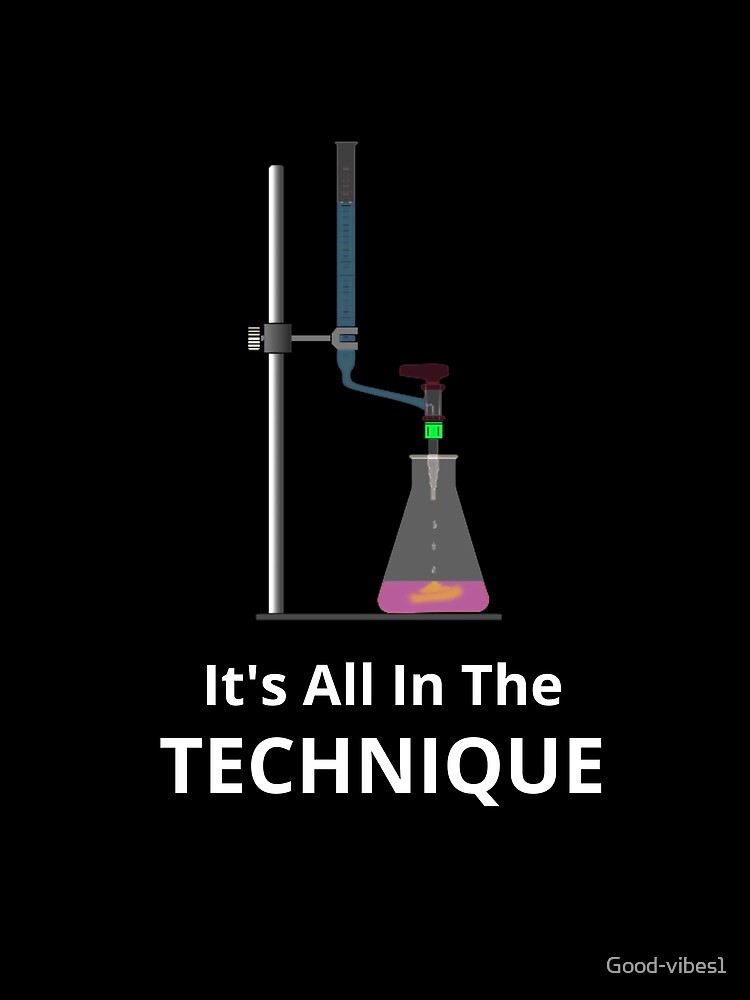Disover Titration Technique- Laboratory Finesse And The Analytical Method Premium Matte Vertical Poster