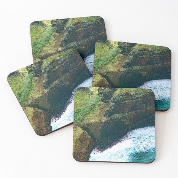 Item preview, Romantic Cliffside Tropical Beach With Spectacular Waves designed and sold by DEC02.