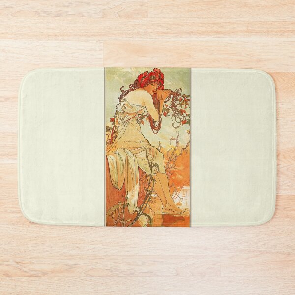 Item preview, Summer by Mucha - Vintage Four Seasons Reproduction 1896 designed and sold by molamode.
