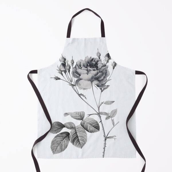 Item preview, Cumberland Rose Flower, Alternative Illustration - Grey and White Rose designed and sold by DaphneKstudio .