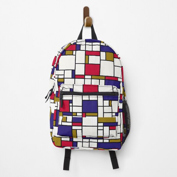 Item preview, Piet Mondrian Abstract Pop Art 1960s Baltimore Football Colors Rectangles designed and sold by Draculaura2009.