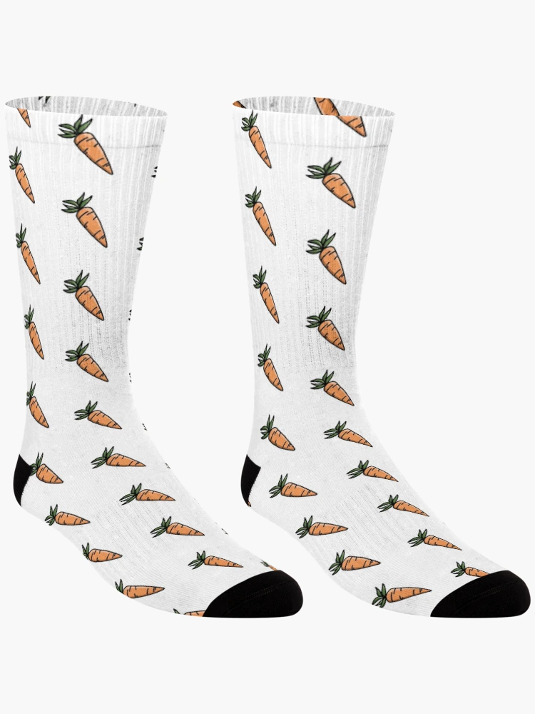 Thumbnail 3 of 5, Socks, Carrot designed and sold by Reeseworks.
