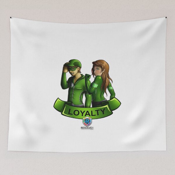 Item preview, RESOLVEit Superhero Academy - LOYALTY designed and sold by RESOLVEit-Store.