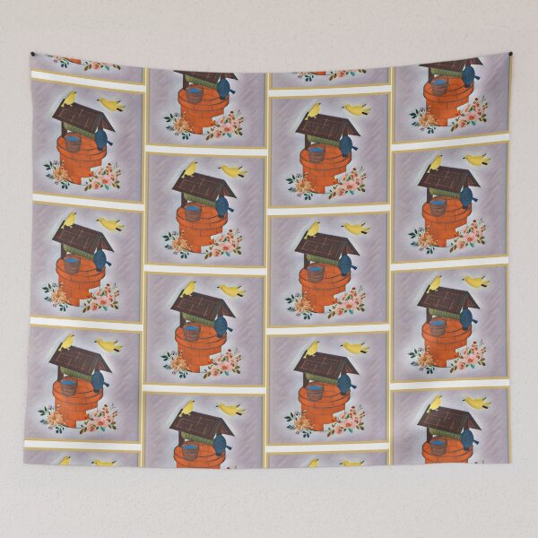 Item preview, Birds on top of a well designed and sold by Jessi-Sketches.