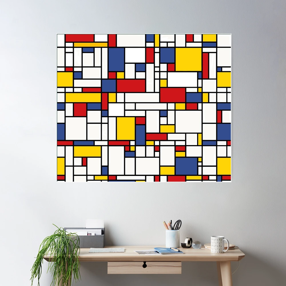 アート・デザイン・音楽 Mondrian アート・デザイン・音楽 Mondrian 限定30枚】Composition with Red