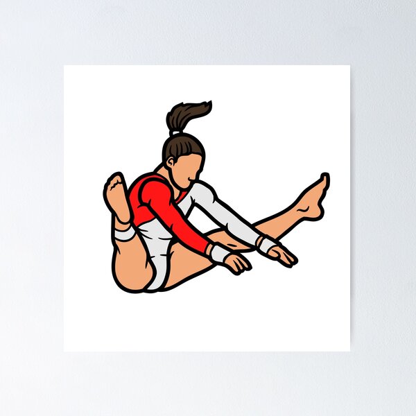 Item preview, Gymnastics woman designed and sold by BARBARASHOW.